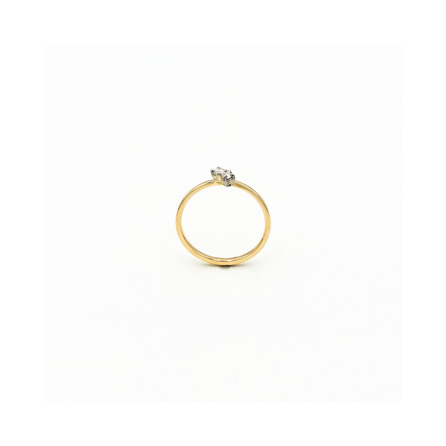 Fine Diamond Stack Ring Handmade Pania Fine Jewellery Australia