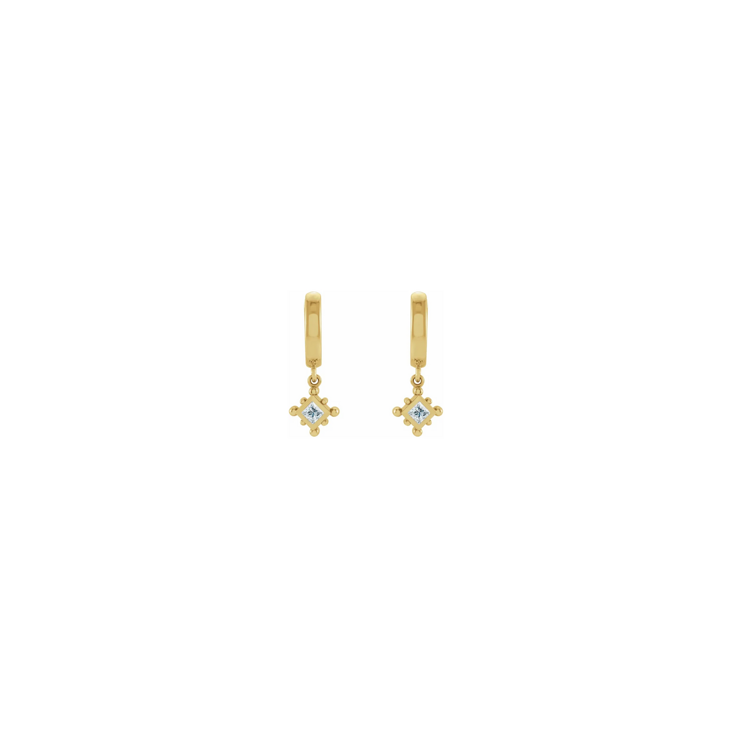 Aurelia Gemstone Hoop Earrings