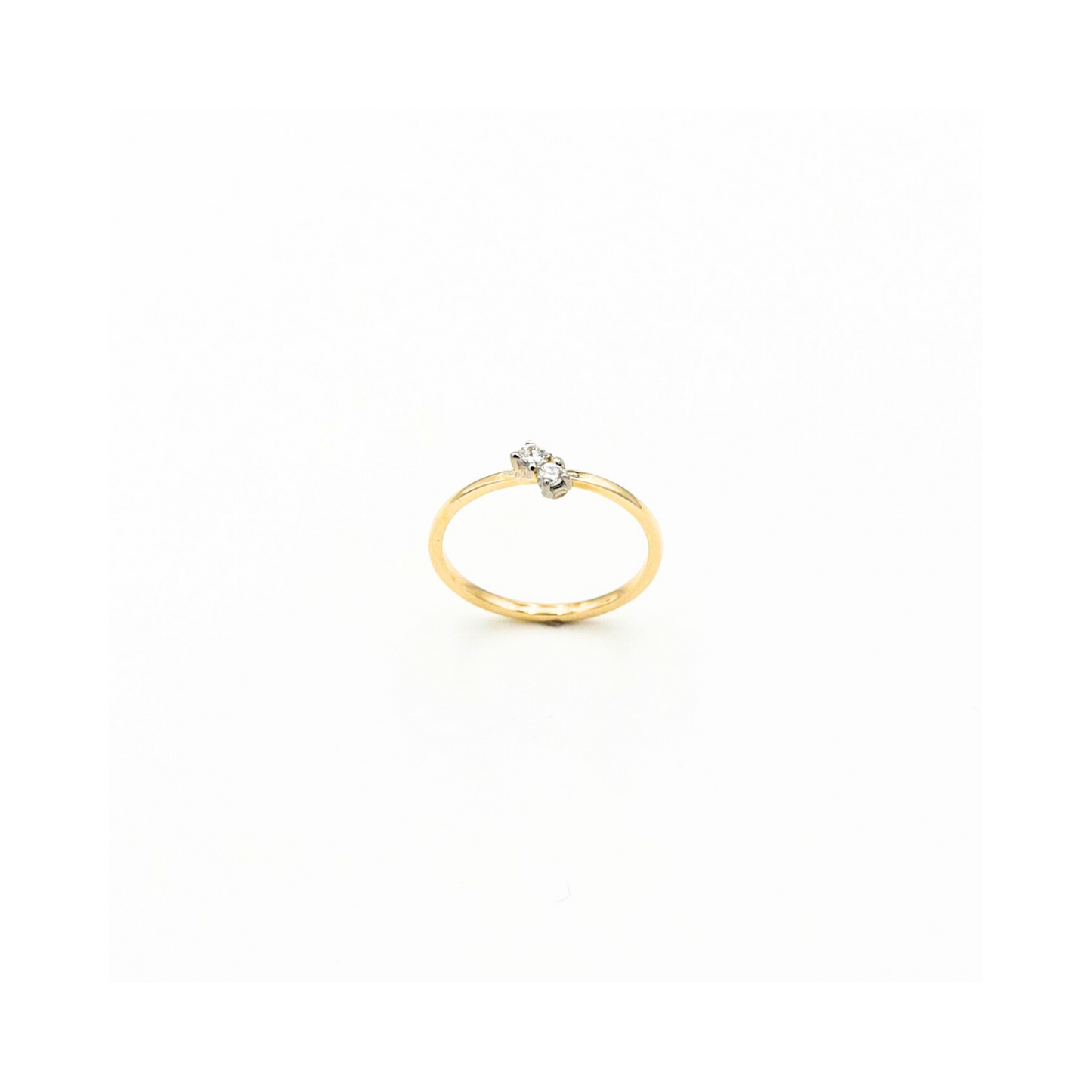 Fine Diamond Stack Ring Handmade Pania Fine Jewellery Australia
