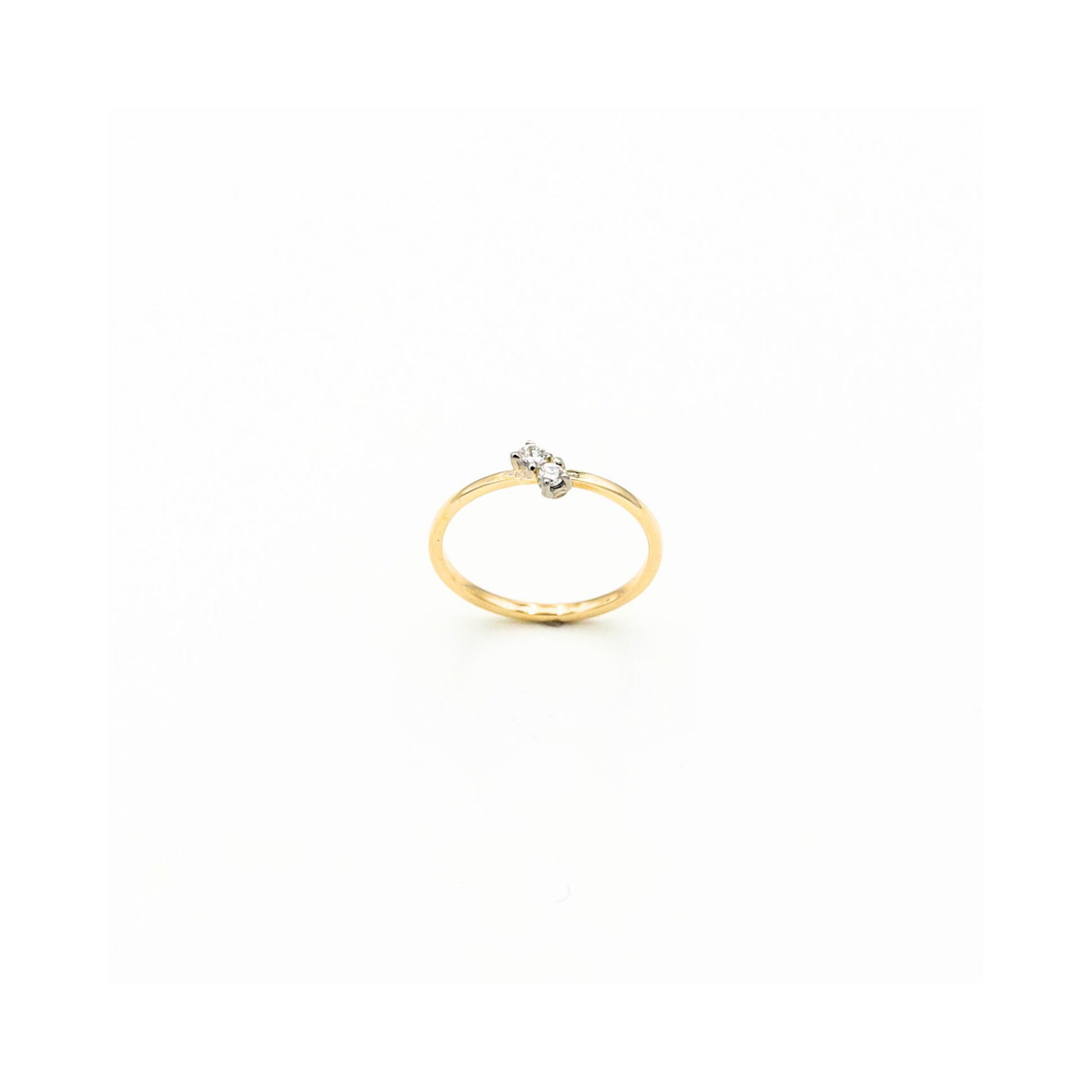 Fine Diamond Stack Ring Handmade Pania Fine Jewellery Australia