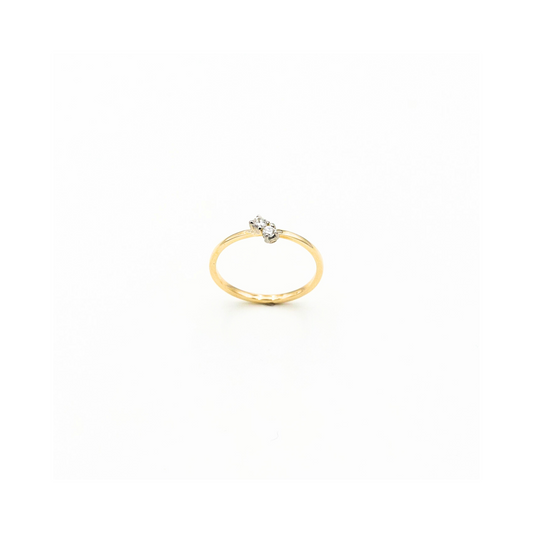 Fine Diamond Stack Ring Handmade Pania Fine Jewellery Australia