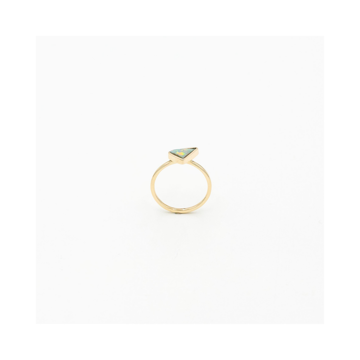 Free Form Opal Ring Handcrafted Pania Fine Jewellery Australia