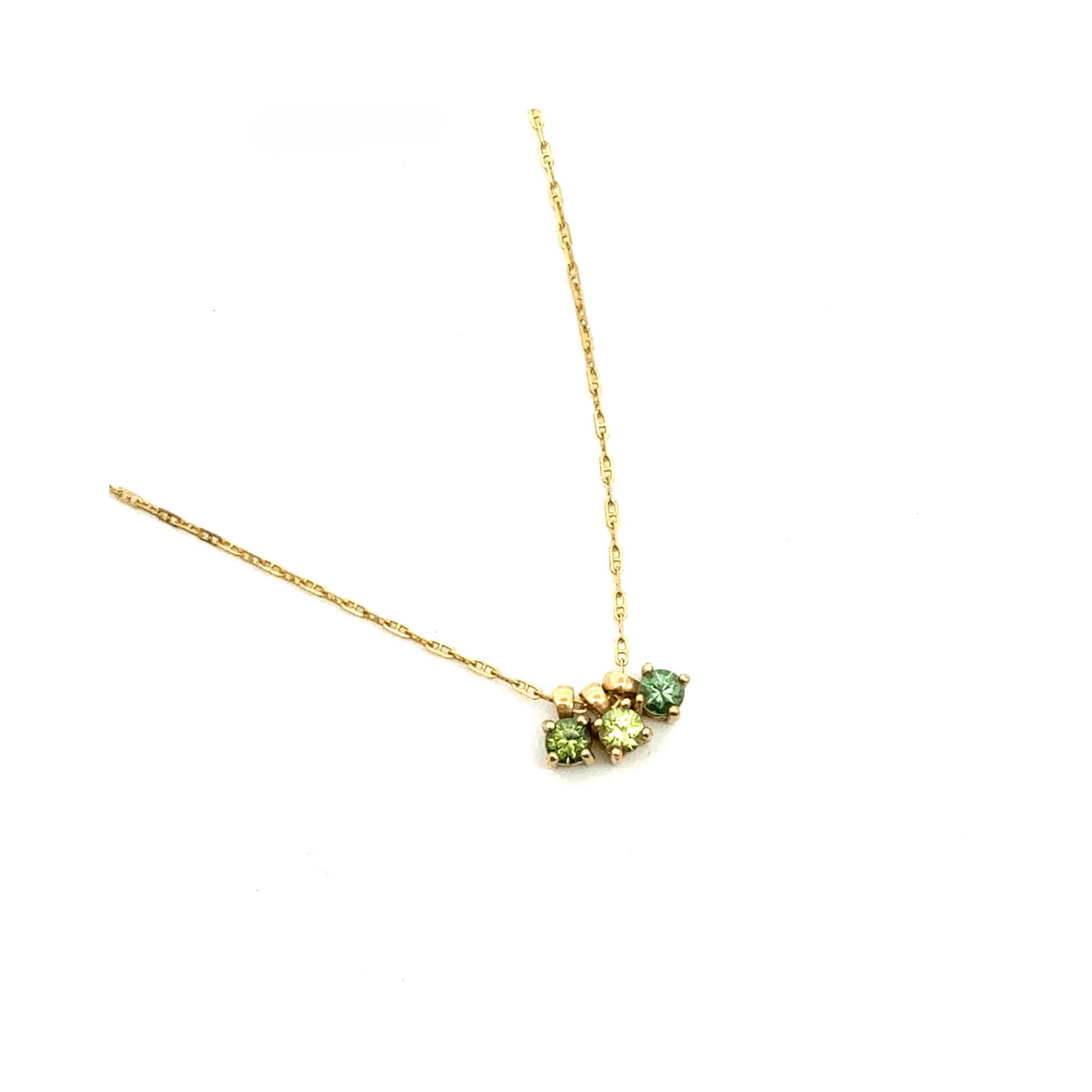 Teal Sapphire Necklace Australian Handcrafted Pania Fine Jewellery 