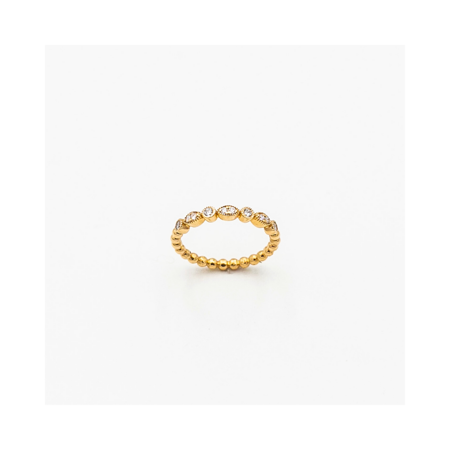 Rose Gold Diamond Ring Handcrafted Pania Fine Jewellery Australia 