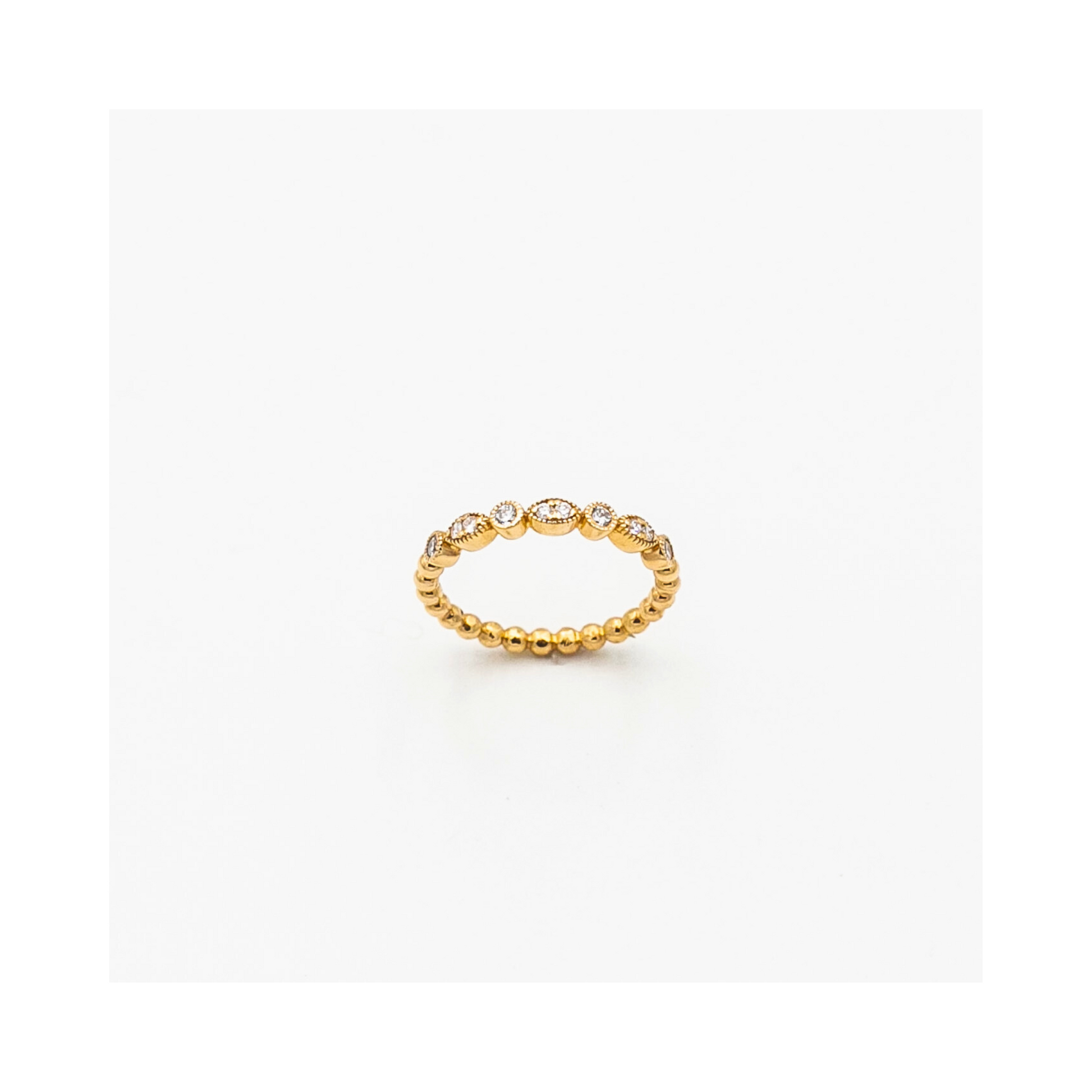 Rose Gold Diamond Ring Handcrafted Pania Fine Jewellery Australia 
