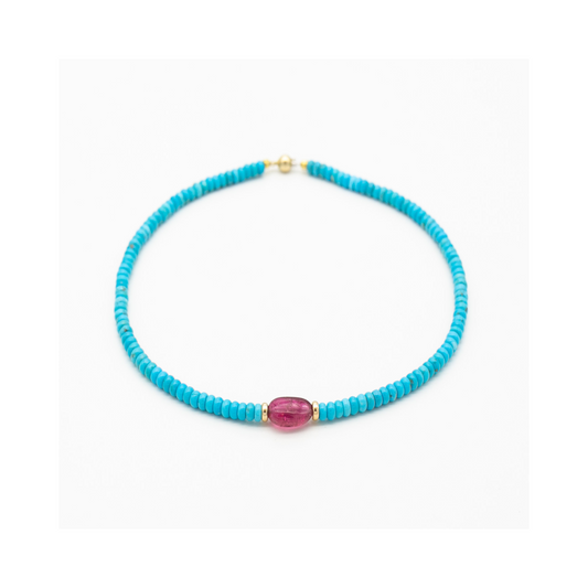 Sleeping Beauty Turquoise Necklace